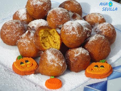 Buñuelos de calabaza Thermomix