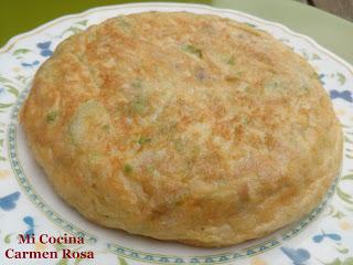 TORTILLA DE AGUACATE Y ATUN