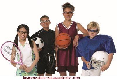 lentes deportivos para niños jugar