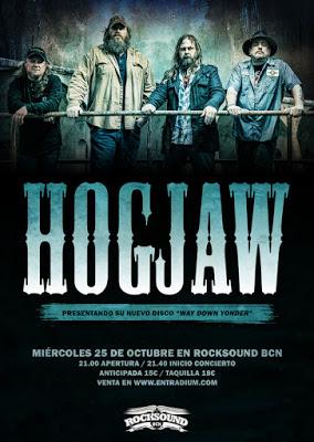 Hogjaw - Barcelona 25-10-17 - Sala Rocksound