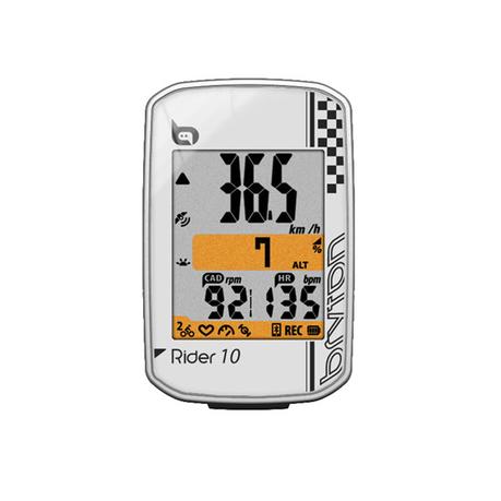 Bryton Rider 10 E Blanc