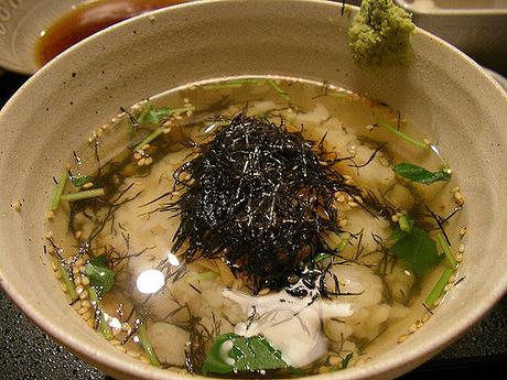 Ochazuke, sopa japonesa de té verde