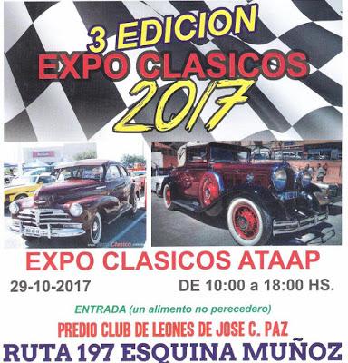 Expo Clásicos 2017 de ATAAP Expo Clásicos 2017 de ATAAP