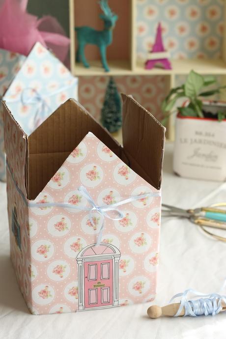 DIY Package Caja casita