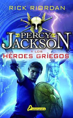 Percy jackson y los héroes griegos de Rick Riordan