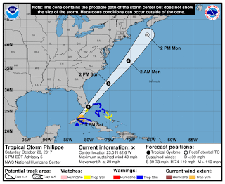 Tormenta tropical afecta oeste de Cuba; va a La Florida.