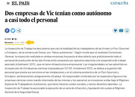 Pasan los años y el fraude de ley del falso cooperativismo en el sector cárnico sigue estando más presente que nunca Pasan los años y el fraude de ley del falso cooperativismo en el sector cárnico sigue estando más presente que nunca