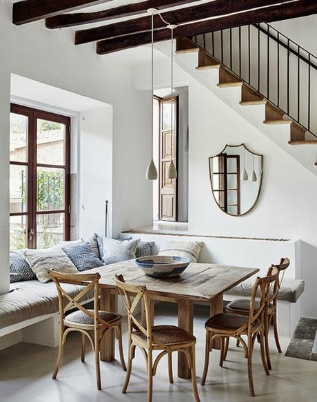 Paz y calma reflejada en una vivienda de Mallorca