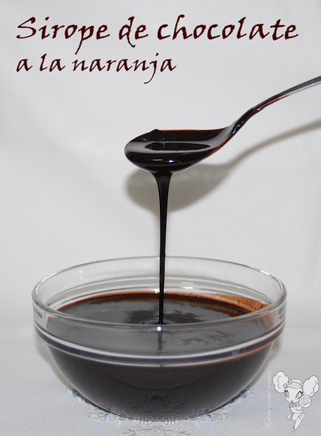 Sirope de chocolate a la naranja Sirope de chocolate a la naranja