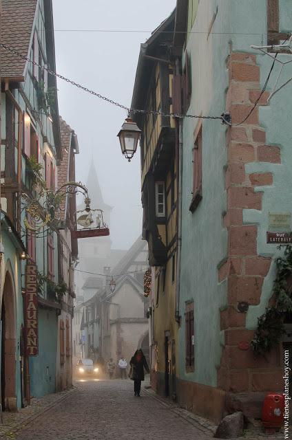 Riquewihr Alsacia Navidad viaje