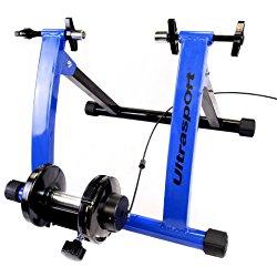 Ultrasport - Set de rodillo de bicicleta con cambio de marchas, certificado de seguridad TÜV