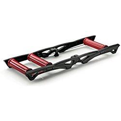 Elite Arion 100501 - Rodillo Free Ride de ciclismo, color rojo y negro