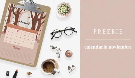 Freebie - Calendario de noviembre