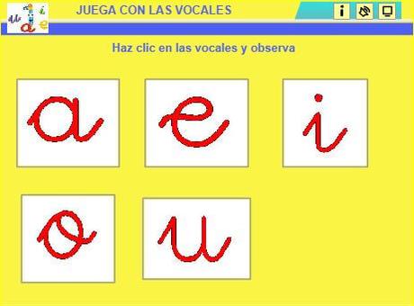 Juega con las vocales