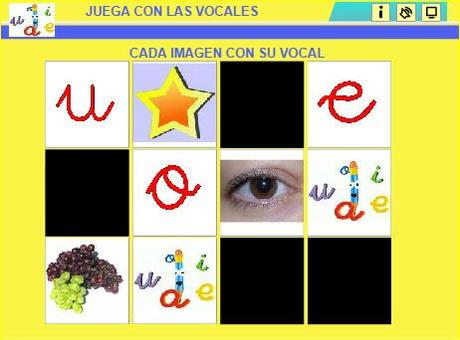 Juega con las vocales