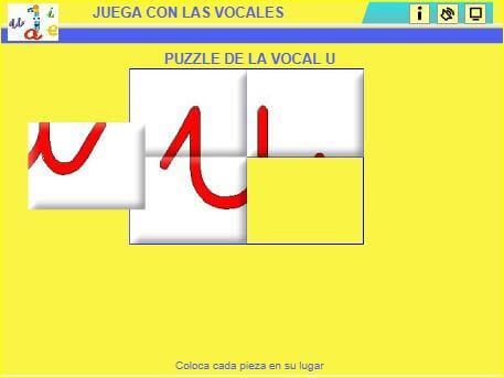 Juega con las vocales