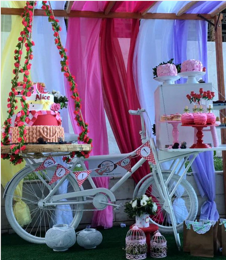 Decora una bicicleta para tu Baby Shower