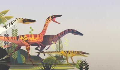 Dinosaurios en Lonely Planet por James Gilleard Dinosaurios en Lonely Planet por James Gilleard