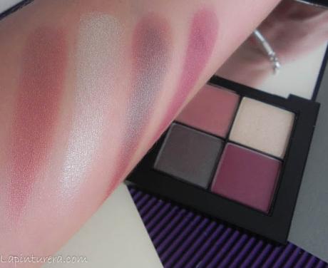 quad de sombras swatches