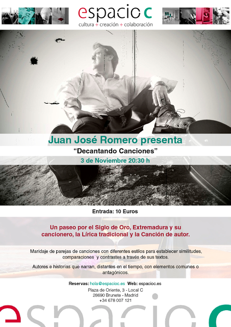 Decantando Canciones en Espacio C