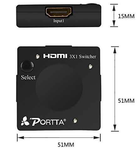 Mejora de un  mini conmutador Hdmi