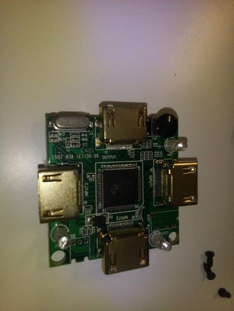 Mejora de un  mini conmutador Hdmi