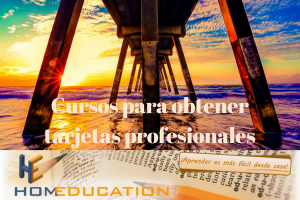 cursos para obtener tarjetas profesionales