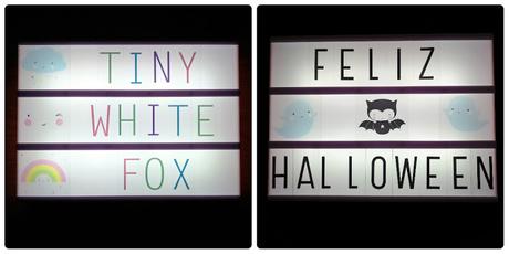 tiny white fox feliz halloween a little lovely company kawaii light box