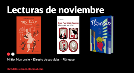 Libros que leer este mes de noviembre - Novedades