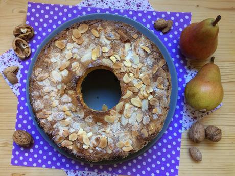 ricotta-and-pear-cake, bizcocho-de-requeson-y-peras