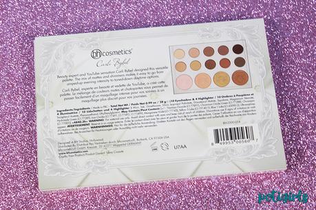 Paleta de Carli Bybel para BH Cosmetics Paleta de Carli Bybel para BH Cosmetics