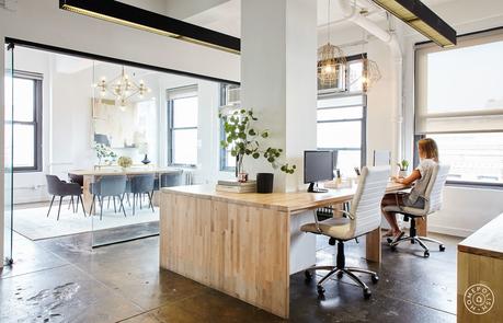 Las oficinas de la supermodelo y emprendedora Karlie Kloss Las oficinas de la supermodelo y emprendedora Karlie Kloss