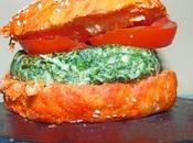 Receta Casera Hamburguesa pavo espinaca (Especial Halloween Primera Parte)