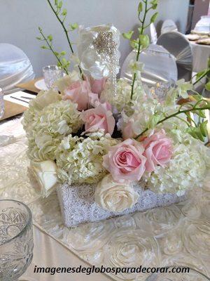 arreglos para fiesta de quince años mesa