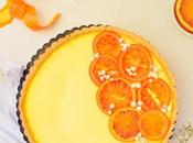 Tarta panna cotta naranja sanguina