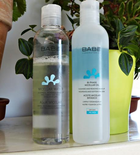 Agua micelar y aceite micelar bifásico de Babe, un gran descubrimiento