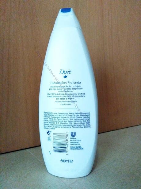 DOVE GEL HIDRATACIÓN PROFUNDA