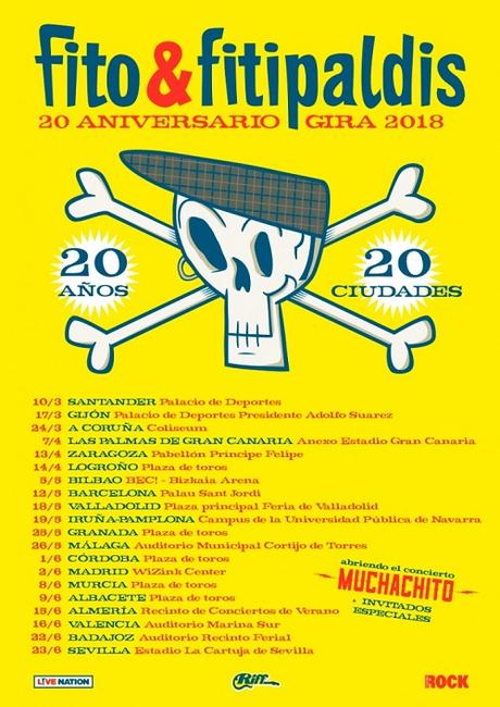 Gira 20 aniversario: Fito & Fitipaldis.