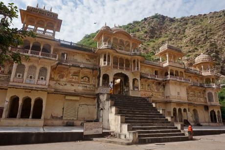 India no fue un viaje más templo-monos