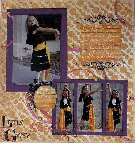 Ideas para tu álbum de Halloween: Scrapbooking Little-Gypsy-Darling
