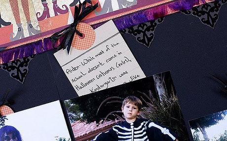 Ideas para tu álbum de Halloween: Scrapbooking actors_journaling