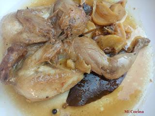 CODORNICES AL AJILLO CODORNICES AL AJILLO