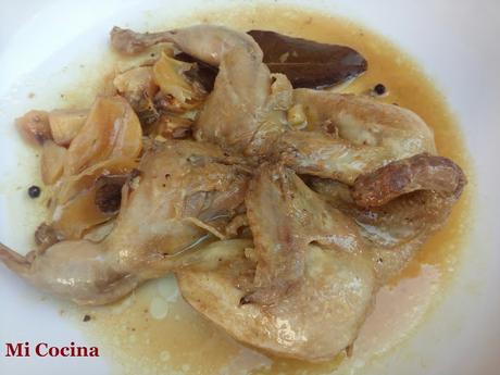 CODORNICES AL AJILLO