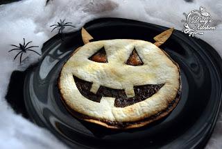 Tortitas con Chocolate -Diablo Halloween-