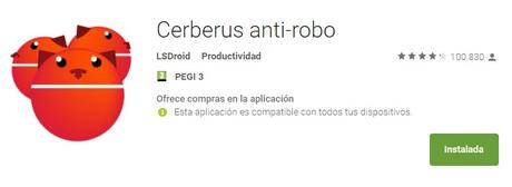 Cerberus anti robo app