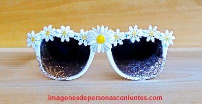 lentes decorados para niños fiesta
