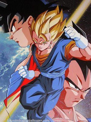 goku y vegeta se fusionan en vegetto vegito