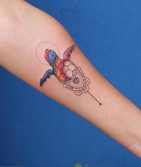 Mas de 20 ideas originales de Tatuajes de Tortugas