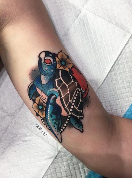 Mas de 20 ideas originales de Tatuajes de Tortugas