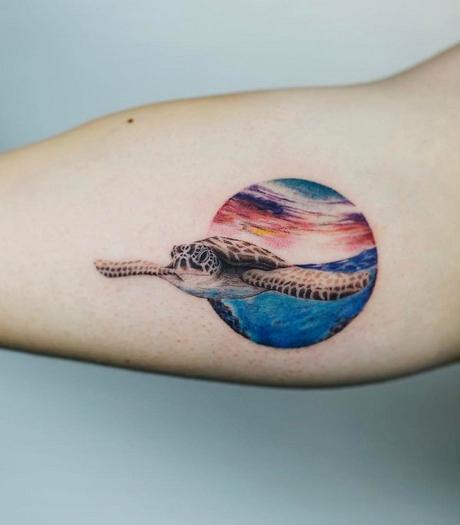 Mas de 20 ideas originales de Tatuajes de Tortugas